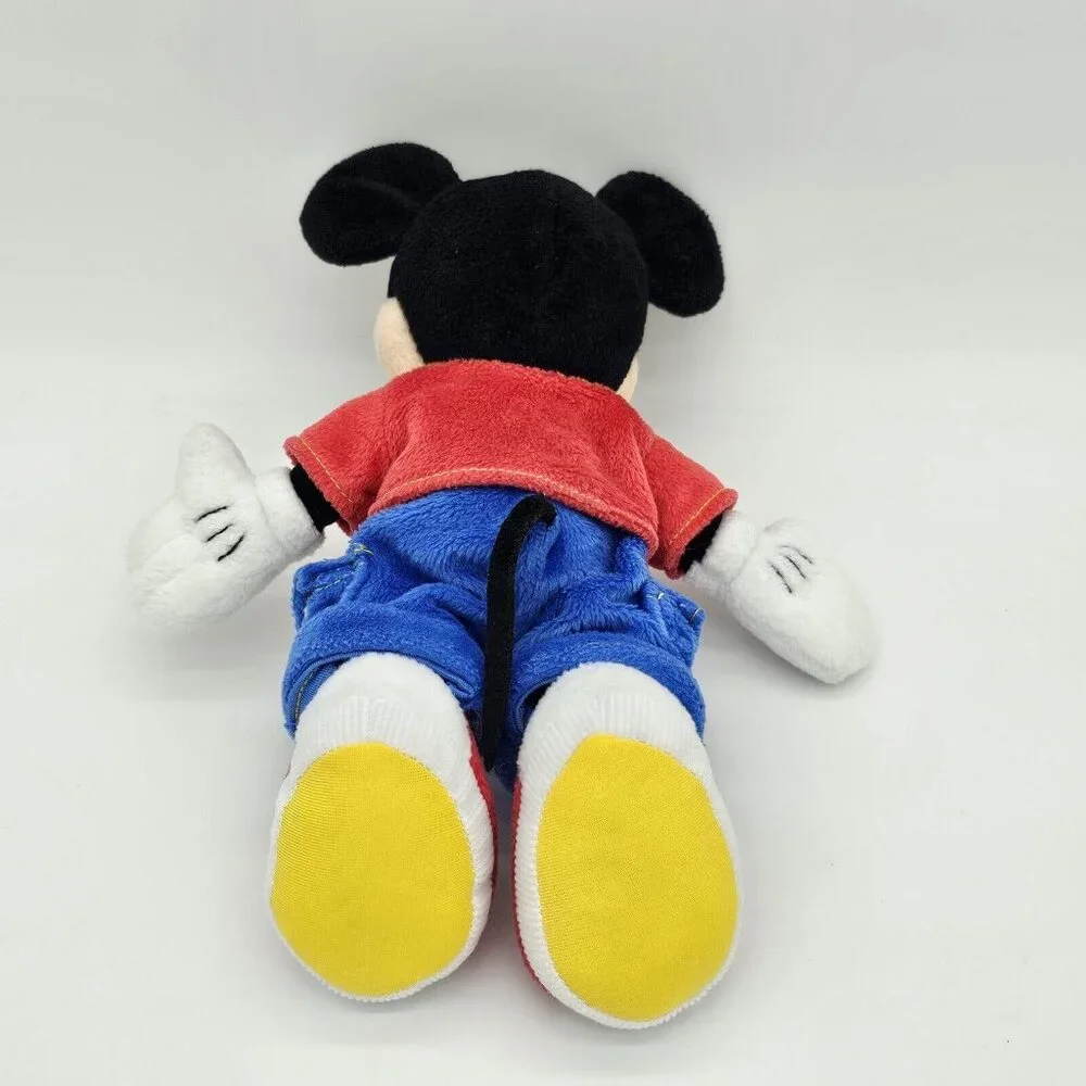 Vintage Disney Mickey Mouse Fisher Price Plush Stuffed Animal Y2K Streetwear